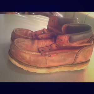 Men’s Redwing Steel toe work boots